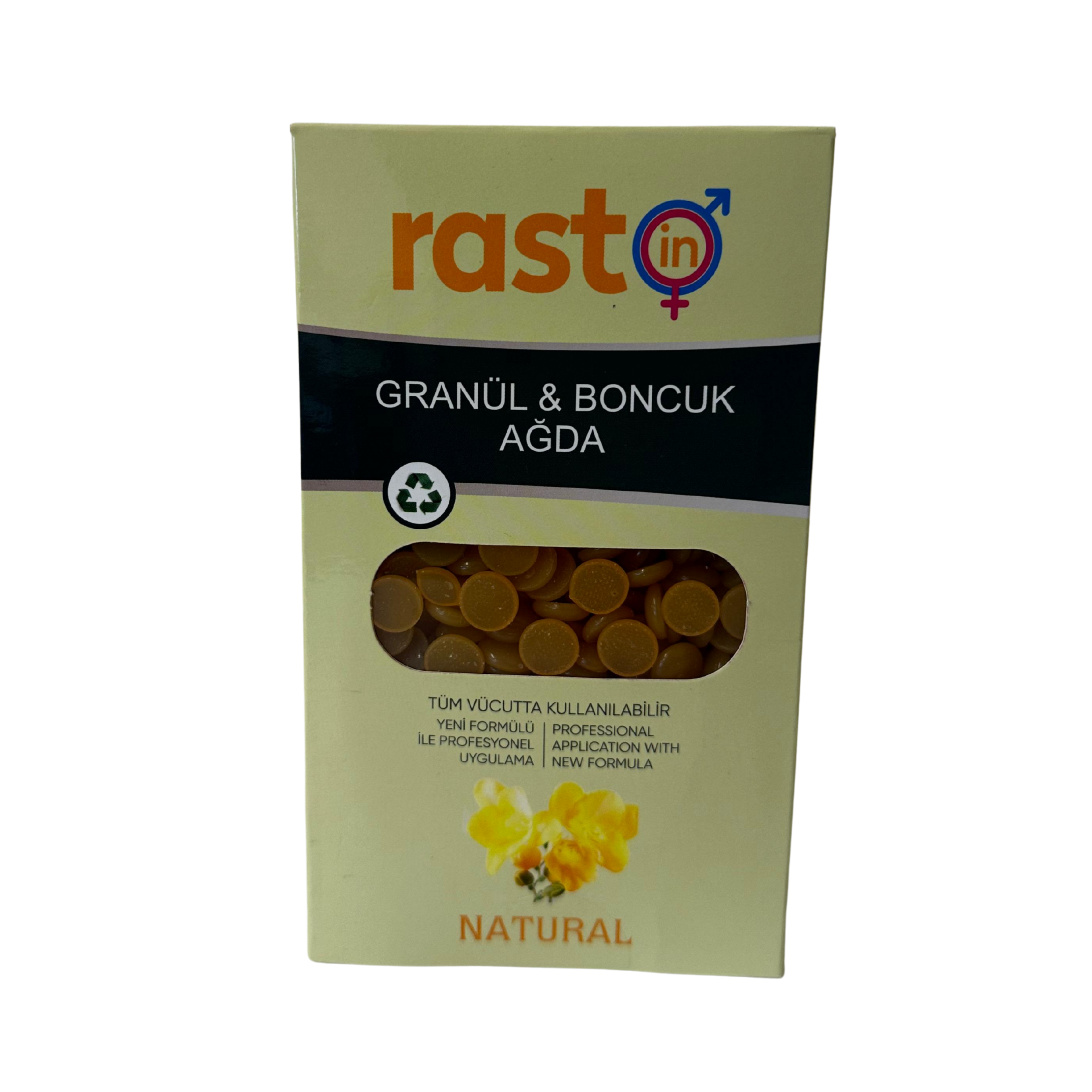 Granül Boncuk Ağda Natural