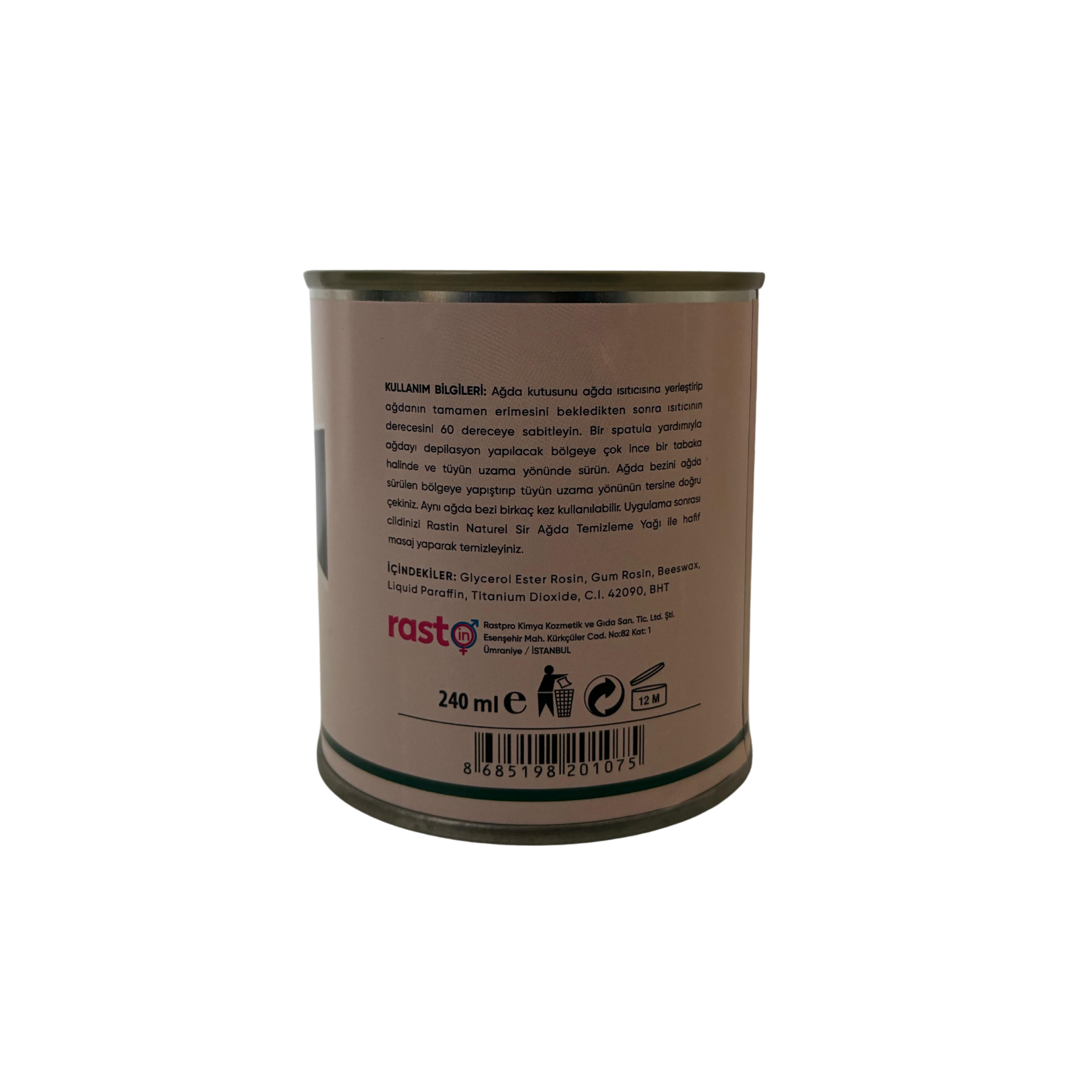 Liposoluble Wax Sir Ağda Azulen