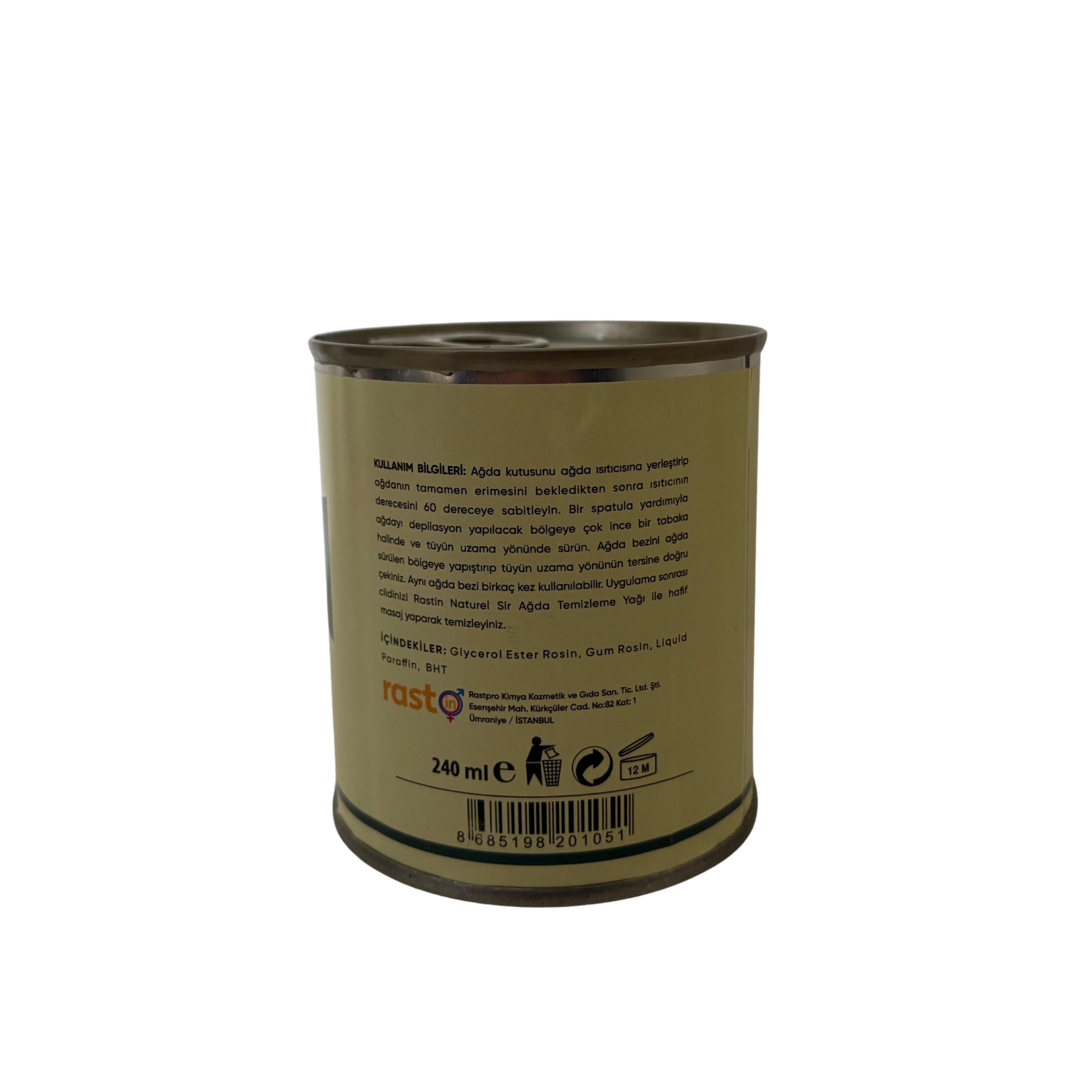 Liposoluble Wax Sir Ağda Pudralı